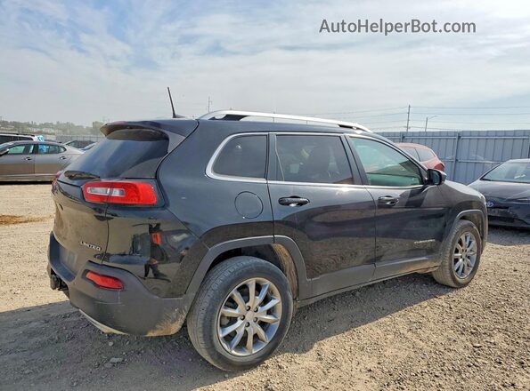 1C4PJMDX9JD502218 2018 JEEP CHEROKEE Black Trasero derecho
