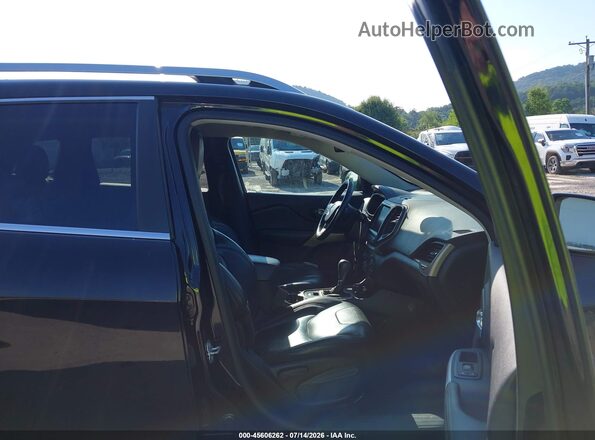 1C4PJMDX9JD525580 2018 JEEP CHEROKEE Черный Вид салона спереди