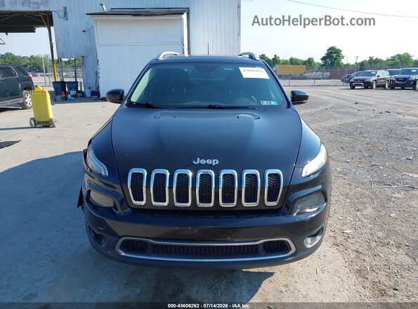 1C4PJMDX9JD525580 2018 JEEP CHEROKEE Черный Вид щитка приборов