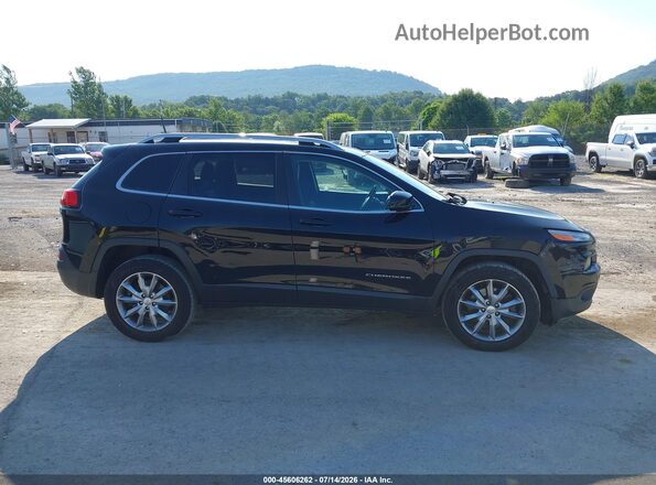 1C4PJMDX9JD525580 2018 JEEP CHEROKEE Черный Вид задней части салона