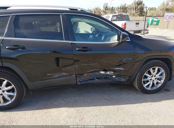 1C4PJMDX9JD526406 2018 JEEP CHEROKEE Black წინა ხედი
