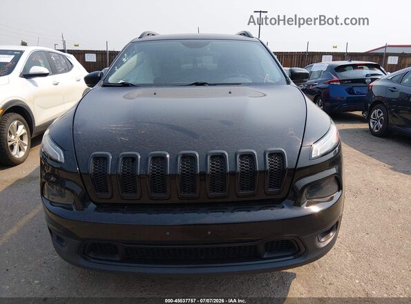 1C4PJMDX9JD541701 2018 JEEP CHEROKEE Black ხელსაწყოთა პანელის ხედი