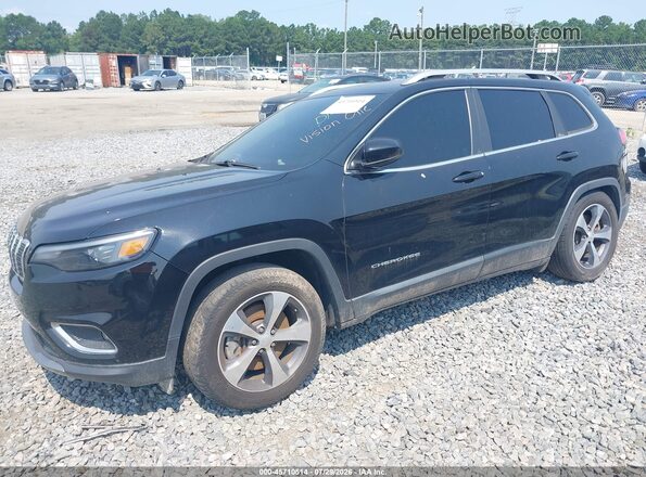 1C4PJMDX9KD141221 2019 JEEP CHEROKEE Black Przód lewy