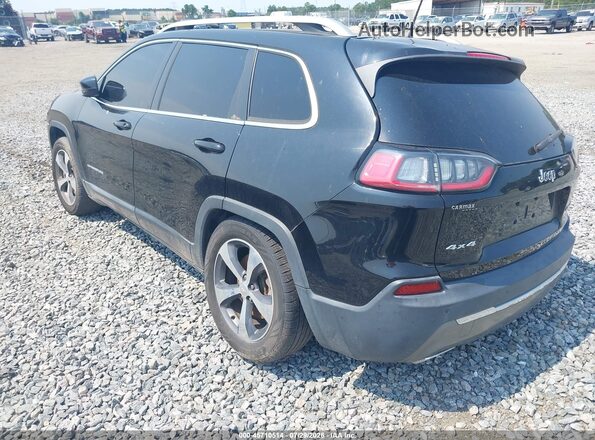 1C4PJMDX9KD141221 2019 JEEP CHEROKEE Black Tył lewy