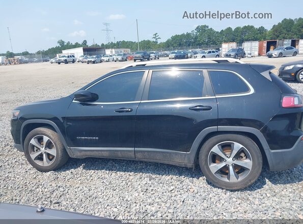 1C4PJMDX9KD141221 2019 JEEP CHEROKEE Black Widok wnętrza z tyłu