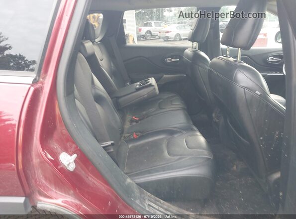 1C4PJMDX9KD200591 2019 JEEP CHEROKEE Maroon Вид наклейки з VIN-кодом