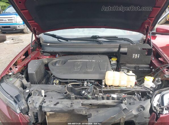 1C4PJMDX9KD200591 2019 JEEP CHEROKEE Maroon Вид ззаду