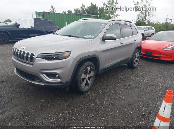 1C4PJMDX9KD393597 2019 JEEP CHEROKEE Gray Առջևի ձախ երեք քառորդ տեսարան