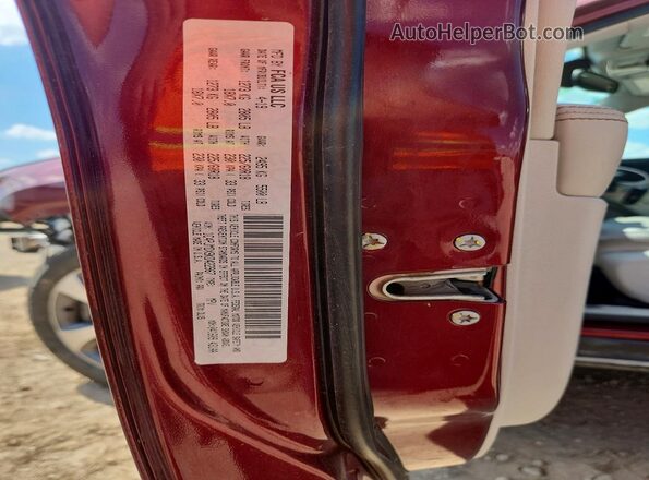 1C4PJMDX9KD422967 2019 JEEP CHEROKEE Burgundy Widok naklejki z numerem VIN