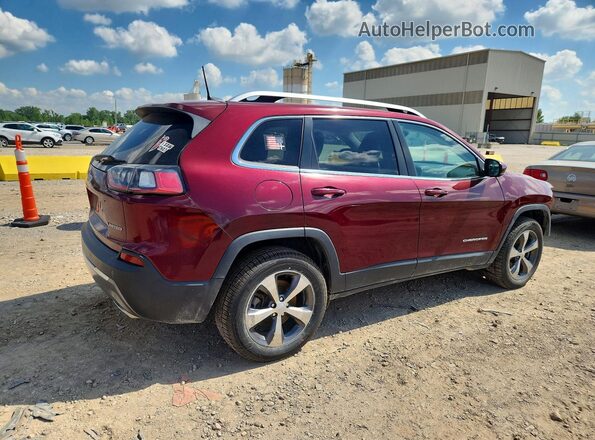 1C4PJMDX9KD422967 2019 JEEP CHEROKEE Burgundy Tył prawy