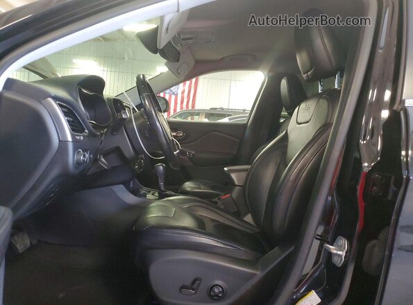 1C4PJMDX9LD514260 2020 JEEP CHEROKEE Black წინა სალონის ხედი