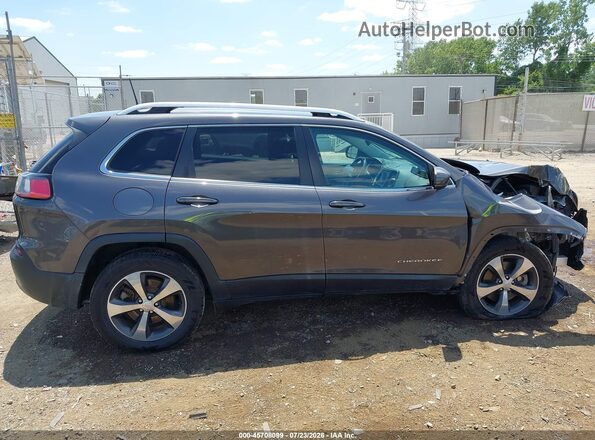 1C4PJMDX9LD532824 2020 JEEP CHEROKEE Gray 360 interior view