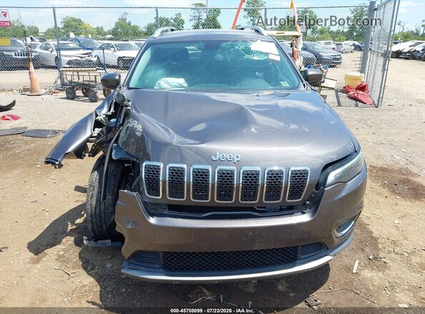1C4PJMDX9LD532824 2020 JEEP CHEROKEE Gray Rear interior view