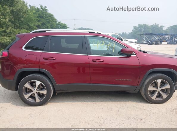 1C4PJMDX9MD139908 2021 JEEP CHEROKEE Maroon სალონის 360-გრადუსიანი ხედი