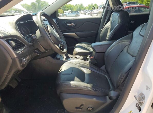 1C4PJMDX9MD231262 2021 JEEP CHEROKEE White Widok wnętrza z przodu
