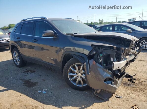 1C4PJMDXXJD549130 2018 JEEP CHEROKEE Brown Передня права чверть