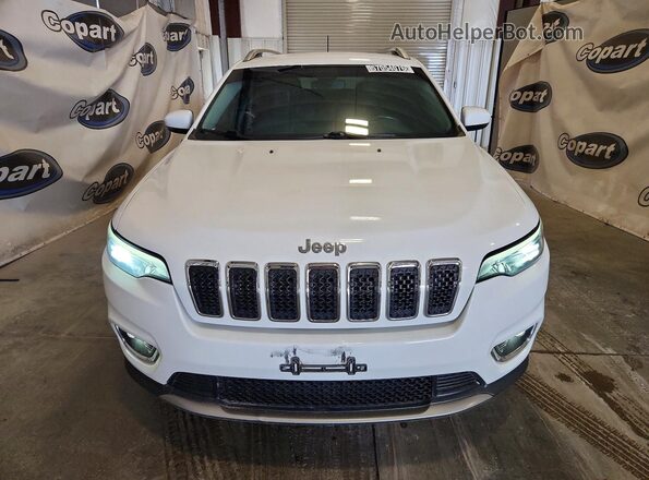 1C4PJMDXXKD303910 2019 JEEP CHEROKEE White Դիմացի տեսք