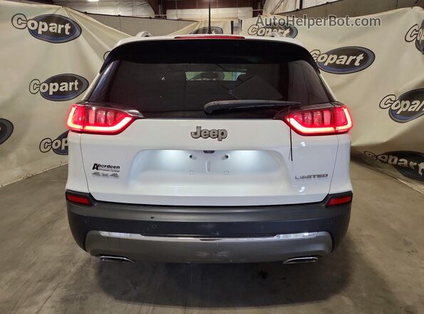 1C4PJMDXXKD303910 2019 JEEP CHEROKEE White Հետևի տեսք
