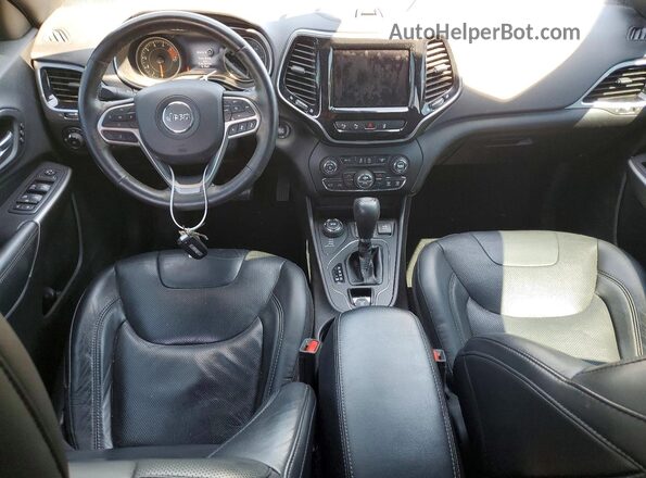 1C4PJMDXXKD333957 2019 JEEP CHEROKEE Black წინა პანელის ხედი