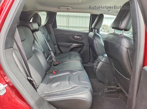 1C4PJMDXXKD470414 2019 JEEP CHEROKEE Темно-бордовый Вид задней части салона