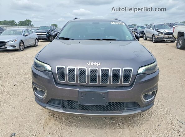 1C4PJMDXXLD642362 2020 JEEP CHEROKEE Gray წინა ხედი