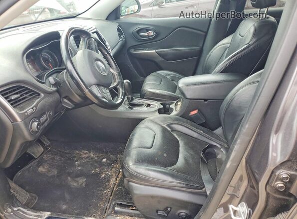 1C4PJMDXXLD642362 2020 JEEP CHEROKEE Gray წინა სალონის ხედი