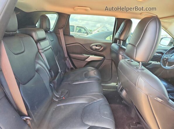 1C4PJMJS5GW321266 2016 JEEP CHEROKEE Black Rear seats view