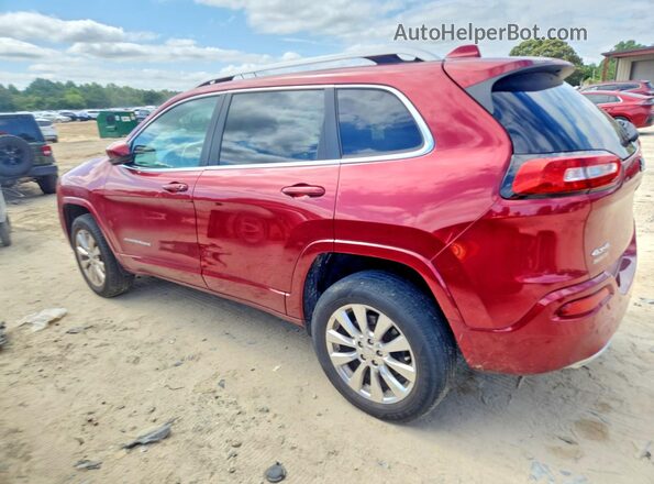 1C4PJMJS6HW606074 2017 JEEP CHEROKEE Red Задня ліва чверть