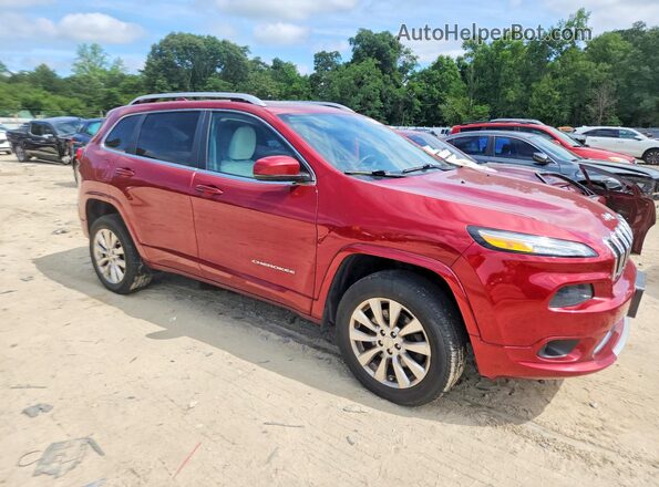 1C4PJMJS6HW606074 2017 JEEP CHEROKEE Red Передня права чверть
