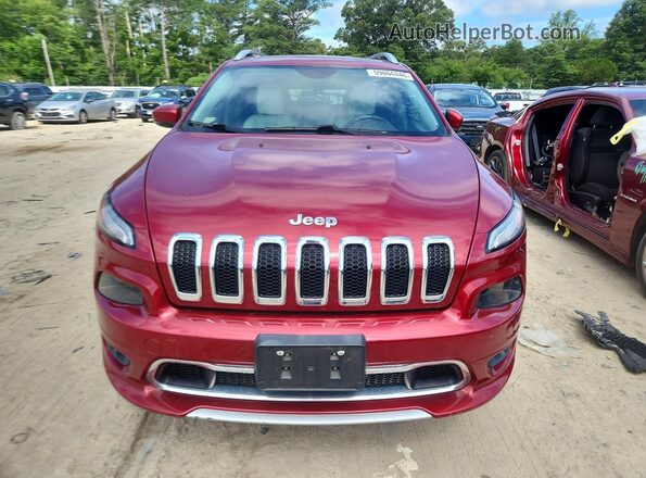 1C4PJMJS6HW606074 2017 JEEP CHEROKEE Red Вид спереду