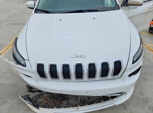 1C4PJMJS9HD218087 2017 JEEP CHEROKEE White ძრავის განყოფილების ხედი