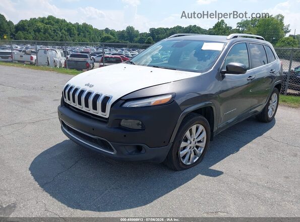 1C4PJMJX7JD613693 2018 JEEP CHEROKEE Gray Передня ліва чверть