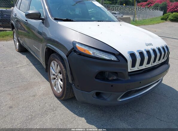 1C4PJMJX7JD613693 2018 JEEP CHEROKEE Gray Вид спереду