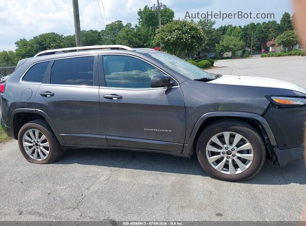 1C4PJMJX7JD613693 2018 JEEP CHEROKEE Gray Вид задньої частини салону