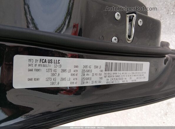 1C4PJMLB0LD584350 2020 JEEP CHEROKEE Black Вид підкапотного простору