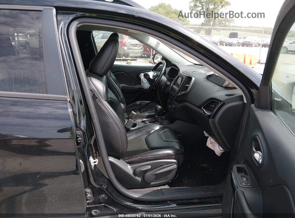 1C4PJMLB0LD584350 2020 JEEP CHEROKEE Black Вид салону спереду