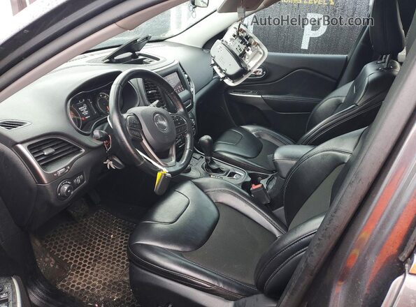 1C4PJMLB0LD584915 2020 JEEP CHEROKEE Black Вид салону спереду