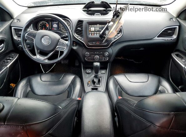 1C4PJMLB0LD584915 2020 JEEP CHEROKEE Black Вид панелі приладів