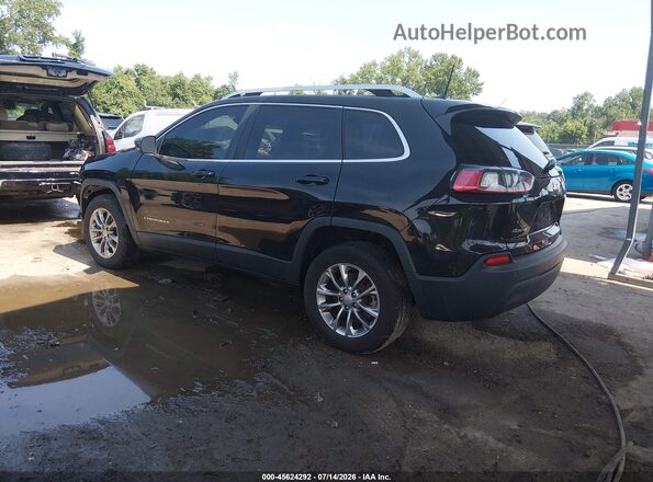 1C4PJMLB0MD105474 2021 JEEP CHEROKEE Черный Задняя левая четверть