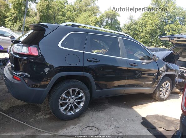 1C4PJMLB0MD105474 2021 JEEP CHEROKEE Черный Вид задней части салона