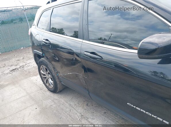 1C4PJMLB1KD136195 2019 JEEP CHEROKEE Черный Вид спереди