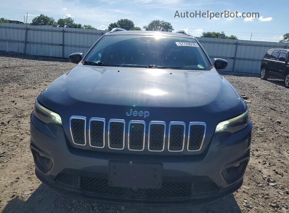 1C4PJMLB1MD113874 2021 JEEP CHEROKEE Blue Vista frontal