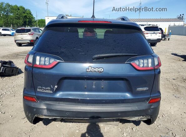 1C4PJMLB1MD113874 2021 JEEP CHEROKEE Blue Vista trasera