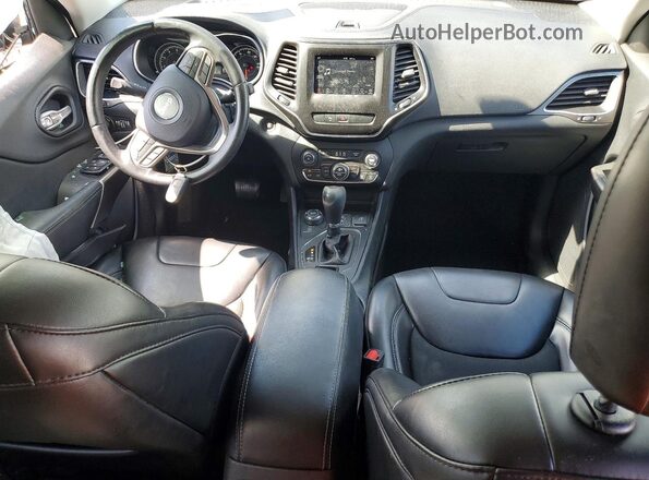 1C4PJMLB2KD268933 2019 JEEP CHEROKEE Gray Вид панелі приладів
