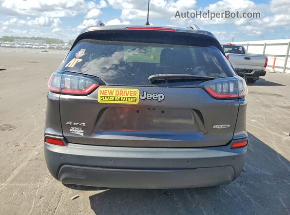 1C4PJMLB2KD268933 2019 JEEP CHEROKEE Gray Вид ззаду