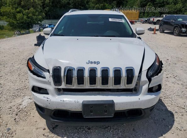 1C4PJMLB3JD581732 2018 JEEP CHEROKEE White Front view
