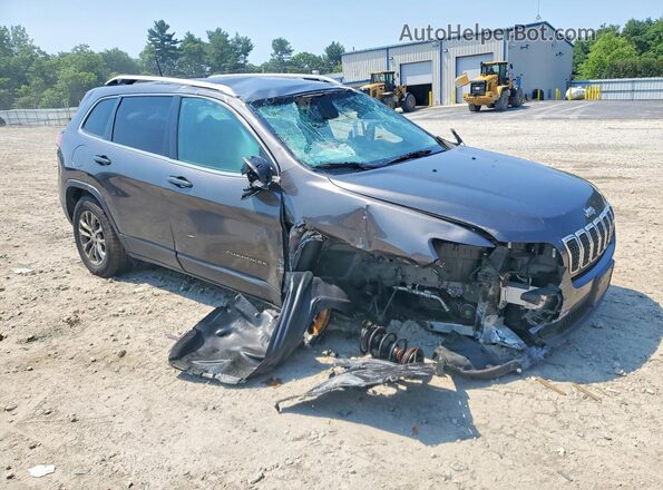 1C4PJMLB3KD191439 2019 JEEP CHEROKEE Серый Передняя правая четверть