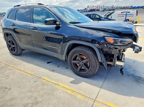 1C4PJMLB3KD192283 2019 JEEP CHEROKEE Black Przód prawy