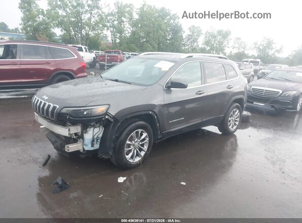 1C4PJMLB3KD195183 2019 JEEP CHEROKEE Gray Vista tres cuartos delantera izquierda