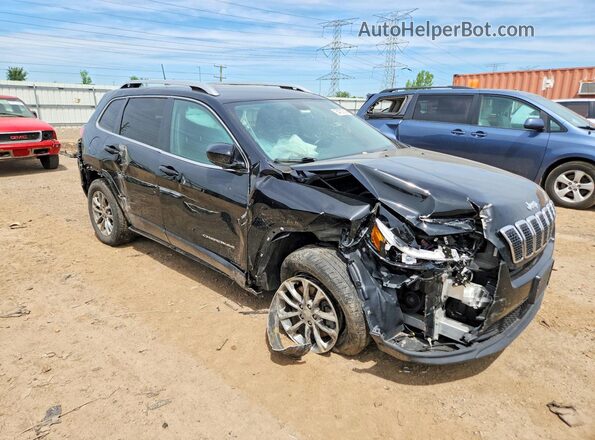1C4PJMLB3KD288432 2019 JEEP CHEROKEE Черный Передняя правая четверть